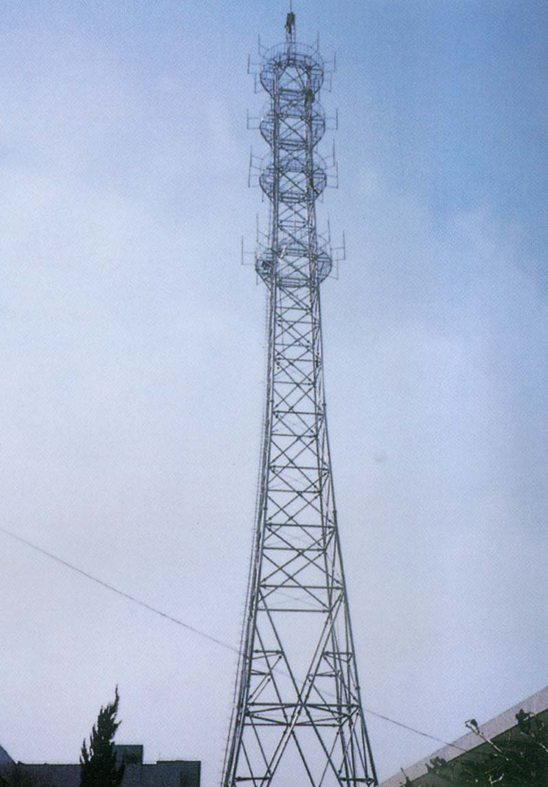 3 Legged Lattice Galvanized Steel Communication Tower\Lattice Communication Angle Steel Tower